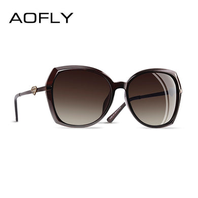 AOFLY BRAND DESIGN Diamond shape  Women Polarized Sunglasses ladies Sun Glasses Female Gradient Eyewear Goggles