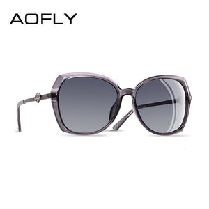 AOFLY BRAND DESIGN Diamond shape  Women Polarized Sunglasses ladies Sun Glasses Female Gradient Eyewear Goggles