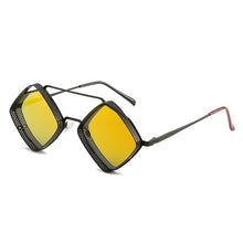 Load image into Gallery viewer, AOFLY Brand Design 2023 Alloy Steampunk Quadrilateral Sunglasses Vintage Men Women Sun Glasses Classic UV400 Metal Frame