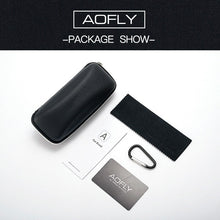 Load image into Gallery viewer, AOFLY Brand Design Polarized Sunglasses Men Metal Frame Spring Hinge Vintage Driving Anti-glare Sun Glasses Male UV400