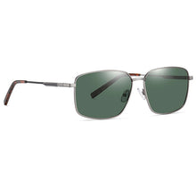 Load image into Gallery viewer, AOFLY Brand Design Polarized Sunglasses Men Metal Frame Spring Hinge Vintage Driving Anti-glare Sun Glasses Male UV400