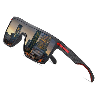 AOFLY Brand Polarized Sunglasses Men  Oversized Flexible Frame Square Male Sun Glasses For Driving Goggle zonnebril heren