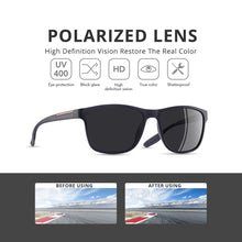 Load image into Gallery viewer, AOFLY DESIGN Ultralight TR90 Polarized Sunglasses Men  Male Sun Glasses For Driving Square Eyewear zonnebril heren UV400