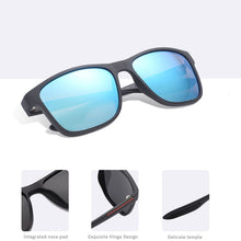 Load image into Gallery viewer, AOFLY DESIGN Ultralight TR90 Polarized Sunglasses Men  Male Sun Glasses For Driving Square Eyewear zonnebril heren UV400