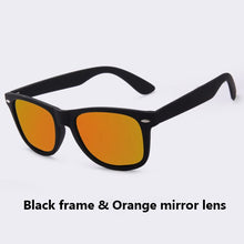Carica l&#39;immagine nel visualizzatore di Gallery, AOFLY  Sunglasses Men Polarized Sunglasses Men Driving Mirrors Coating Points Black Frame Eyewear Male Sun Glasses UV400