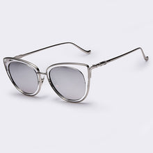 Load image into Gallery viewer, AOFLY Metal Frame Cat Eye Women Sunglasses Female Sunglasses Famous Brand Designer Alloy Legs Glasses oculos de sol feminino