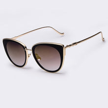 Load image into Gallery viewer, AOFLY Metal Frame Cat Eye Women Sunglasses Female Sunglasses Famous Brand Designer Alloy Legs Glasses oculos de sol feminino