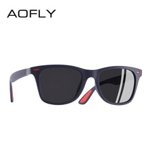 Load image into Gallery viewer, AOFLY  DESIGN Ultralight TR90 Polarized Sunglasses Men Women Driving Square Style Sun Glasses Male Goggle UV400 Gafas De Sol