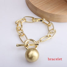 Load image into Gallery viewer, 2020 New Trend Hip hop Oval Thick Chain Metal Ball Chain Necklace for Men Women Girls Party Jewelry Gift