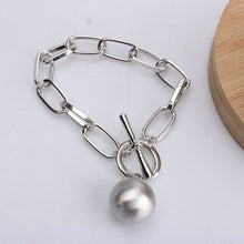 Load image into Gallery viewer, 2020 New Trend Hip hop Oval Thick Chain Metal Ball Chain Necklace for Men Women Girls Party Jewelry Gift