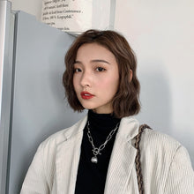 Load image into Gallery viewer, 2020 New Trend Hip hop Oval Thick Chain Metal Ball Chain Necklace for Men Women Girls Party Jewelry Gift