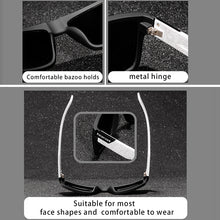 Carica l'immagine nel visualizzatore di Gallery, AOOFFIV Outdoor Men Square Polarized Sunglasses Vintage Driving Sun glasses UV400 Shades Eyewear oculos gafas de sol