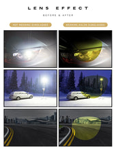 Load image into Gallery viewer, AORON Aluminum Night Vision Polarized Sunglasses Men Brand Goggles UV400 Glasses Male Eyewear