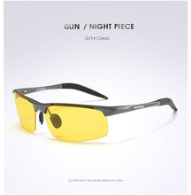 Load image into Gallery viewer, AORON Aluminum Night Vision Polarized Sunglasses Men Brand Goggles UV400 Glasses Male Eyewear