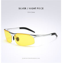 Load image into Gallery viewer, AORON Driving Polarized Sunglasses Men Aluminum Magnesium Frame Sport Sun Glasses Driver Retro Goggles Sunglass UV400 Anti-Glare