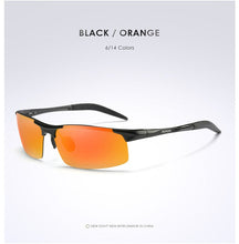 Load image into Gallery viewer, AORON Driving Polarized Sunglasses Men Aluminum Magnesium Frame Sport Sun Glasses Driver Retro Goggles Sunglass UV400 Anti-Glare
