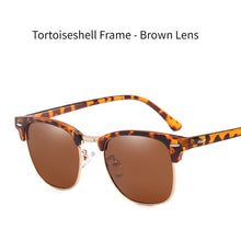 Load image into Gallery viewer, AORON  Women Polarized Sunglasses Retro Classic Driving Sun Glasses Sunglasses Woman Men Universal UV400 Protection