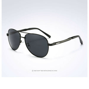 AORON Men Polarized Sunglasses Aviation UV400 Driving Sun Glasses Aluminum Magnesium Leg