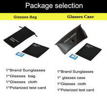 Carica l&#39;immagine nel visualizzatore di Gallery, AORON Men Polarized Sunglasses Classic Pilot Glasses Brand Goggoles UV400 Protection Metal Frame