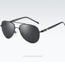 Load image into Gallery viewer, AORON Men Polarized Sunglasses Retro Classic Pilot Glasses Brand Goggoles Leisure UV400 Protection Metal Frame Oculos de sol