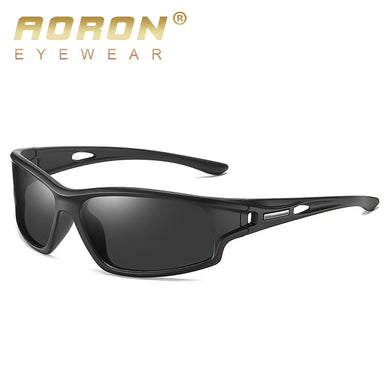 AORON uomini/donne occhiali da sole polarizzati sport all'aria aperta guida occhiali da sole TR Frame UV400 occhiali occhiali retrò unisex 