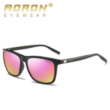 Load image into Gallery viewer, AORON Men&#39;s Metal Polarized Sunglasses Classic Brand Design Goggles UV400 Defending Coating Lens Leisure Shades