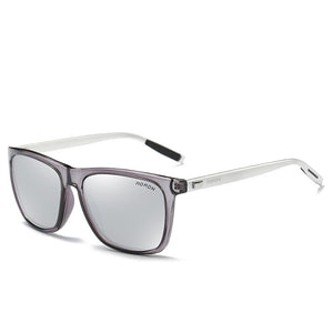 AORON Men's Metal Polarized Sunglasses Classic Brand Design Goggles UV400 Defending Coating Lens Leisure Shades