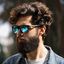 Load image into Gallery viewer, AORON Men&#39;s Metal Polarized Sunglasses Classic Brand Design Goggles UV400 Defending Coating Lens Leisure Shades
