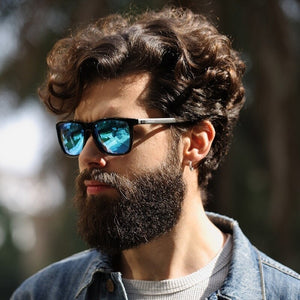 AORON Men's Metal Polarized Sunglasses Classic Brand Design Goggles UV400 Defending Coating Lens Leisure Shades