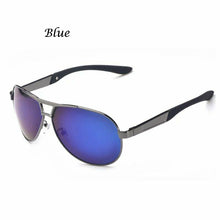 Load image into Gallery viewer, AORON Mens Polarized Sunglasses Metal Aviation Eyewear Pilot UV400 Anti-Glare Driving Sun Glasses Male Goggles