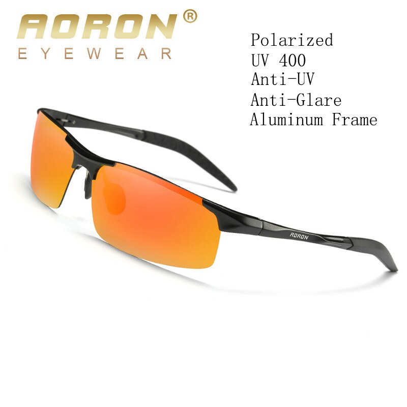 AORON Mens Sunglasses Polarized Driving Sports Aluminum Frame Sun Glas –  Cinily