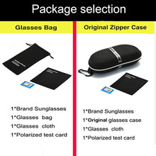 Carica l&#39;immagine nel visualizzatore di Gallery, AORON Mens Sunglasses Polarized Driving Sports Aluminum Frame Sun Glasses UV400 Mirror sunglasses men