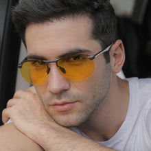 Load image into Gallery viewer, AORON Aluminum Frame Sunglasses Men&#39;s Polarized Sun Glasses Driver Driving Sunglasses UV400