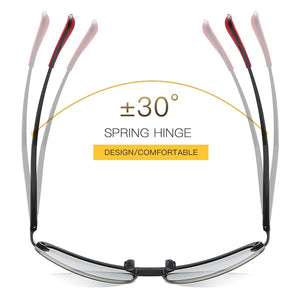 AORON Aluminum Frame Sunglasses Men's Polarized Sun Glasses Driver Driving Sunglasses UV400
