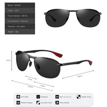 Load image into Gallery viewer, AORON Aluminum Frame Sunglasses Men&#39;s Polarized Sun Glasses Driver Driving Sunglasses UV400