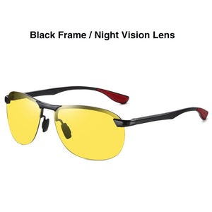 AORON Aluminum Frame Sunglasses Men's Polarized Sun Glasses Driver Driving Sunglasses UV400