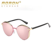 Load image into Gallery viewer, AORON Retro Round Polarized Sunglasses Classic UV Protection Luxurious  Women Sunglasses Sunshade