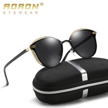 Load image into Gallery viewer, AORON Retro Round Polarized Sunglasses Classic UV Protection Luxurious  Women Sunglasses Sunshade