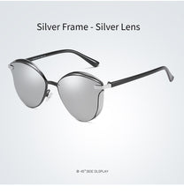 Load image into Gallery viewer, AORON Retro Round Polarized Sunglasses Classic UV Protection Luxurious  Women Sunglasses Sunshade
