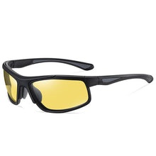 Load image into Gallery viewer, AORON sports sunglasses Men and women polarized TR90 glasses color changing night vision sunglasses riding windbreak