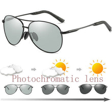 Load image into Gallery viewer, AORON Photochromic Polarized Alloy Sunglasses Women Men Brand Design Eyewear Anti Glare UV400 Glasses HD Goggles