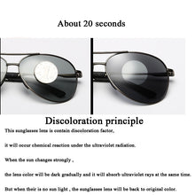 Load image into Gallery viewer, AORON Photochromic Polarized Alloy Sunglasses Women Men Brand Design Eyewear Anti Glare UV400 Glasses HD Goggles