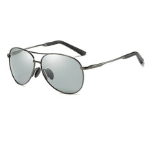 Load image into Gallery viewer, AORON Photochromic Polarized Alloy Sunglasses Women Men Brand Design Eyewear Anti Glare UV400 Glasses HD Goggles