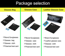 Load image into Gallery viewer, AORON Photochromic Polarized Sunglasses Women Men Large metal frame Sun Glasses Discoloration Eyewear Anti Glare