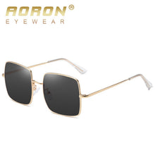 Load image into Gallery viewer, AORON Photochromic Polarized Sunglasses Women Men Large metal frame Sun Glasses Discoloration Eyewear Anti Glare