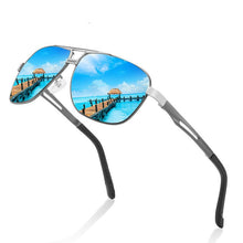 Load image into Gallery viewer, AORON Pilot Sunglasses For Men Polarized Vintage Sun Glasses Anti-Reflective Aluminum Frame UV400  lentes de sol mujer