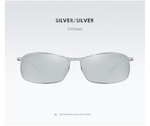 Carica l&#39;immagine nel visualizzatore di Gallery, AORON Polarized Mens Sunglasses Driving Sun Glasses Outdoor Fishing Sport Aluminium Frame UV400 Sunglasses Men
