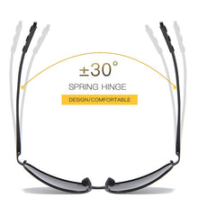Carica l&#39;immagine nel visualizzatore di Gallery, AORON Polarized Mens Sunglasses Driving Sun Glasses Outdoor Fishing Sport Aluminium Frame UV400 Sunglasses Men