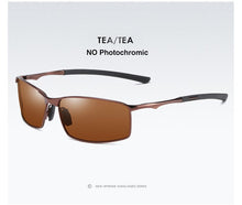 Load image into Gallery viewer, AORON Polarized Photochromic Sunglasses Mens Transition Lens Driving Glasses Male Driver Safty Goggles Oculos Gafas De Sol