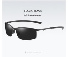 Load image into Gallery viewer, AORON Polarized Pochromic Sunglasses Mens Transition Lens Driving Glasses Male Driver Safty Goggles Oculos Gafas De Sol